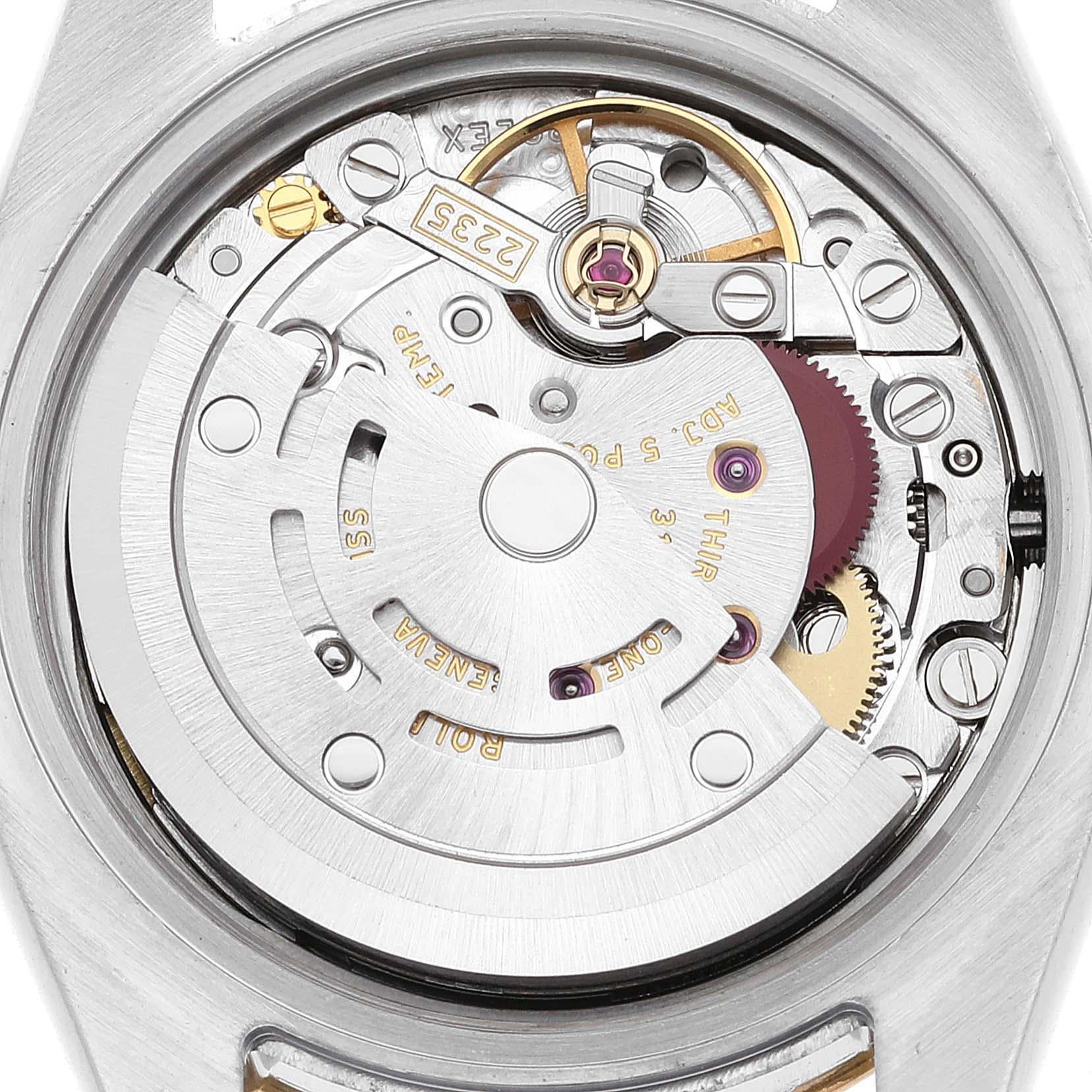 Rolex Datejust Steel Yellow Gold Diamond Dial Ladies Watch 179173 4
