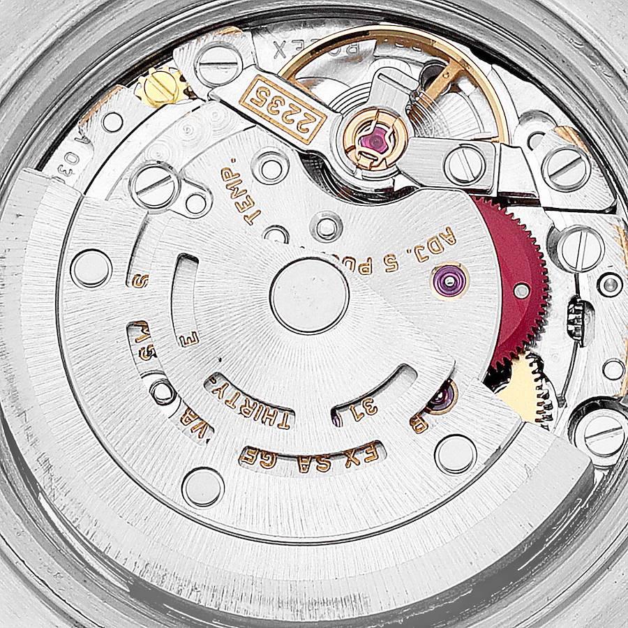 Rolex Datejust Stahl Gelbgold Diamant-Zifferblatt Damenuhr 79173 Box Papiere im Angebot 5