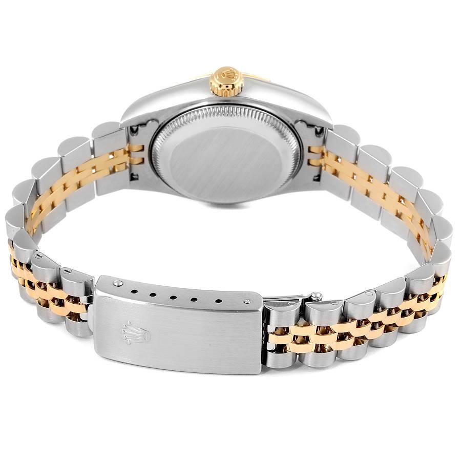 Rolex Datejust Steel Yellow Gold Diamond Dial Ladies Watch 79173 5