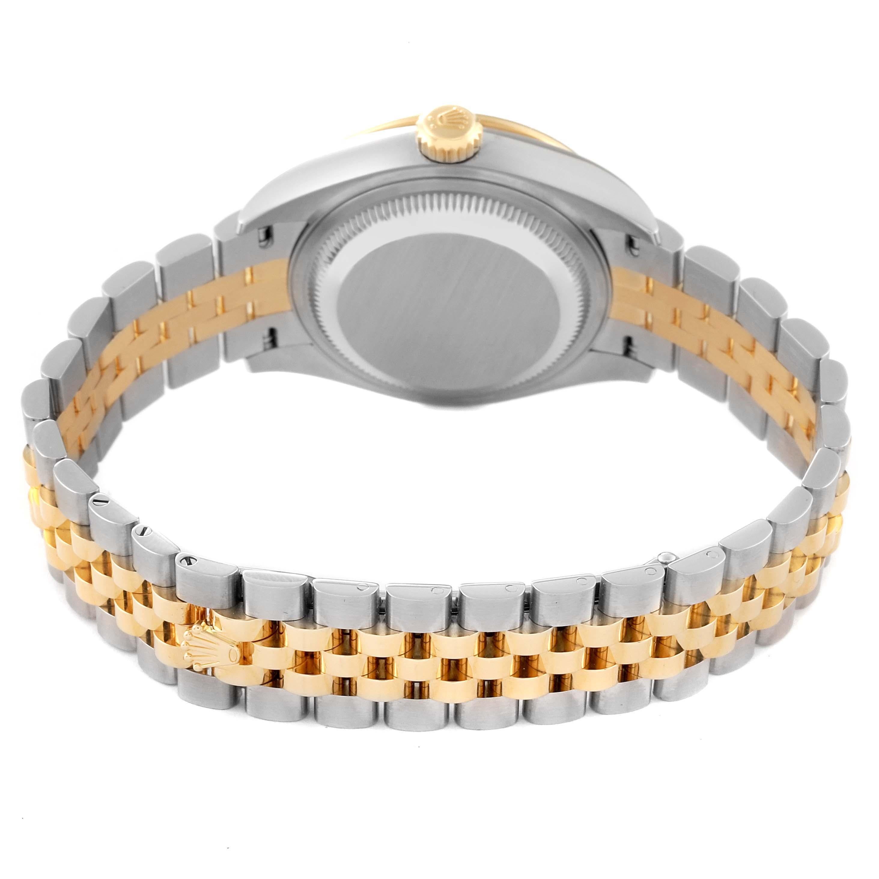 Rolex Datejust Steel Yellow Gold Diamond Ladies Watch 279383 Unworn For Sale 5