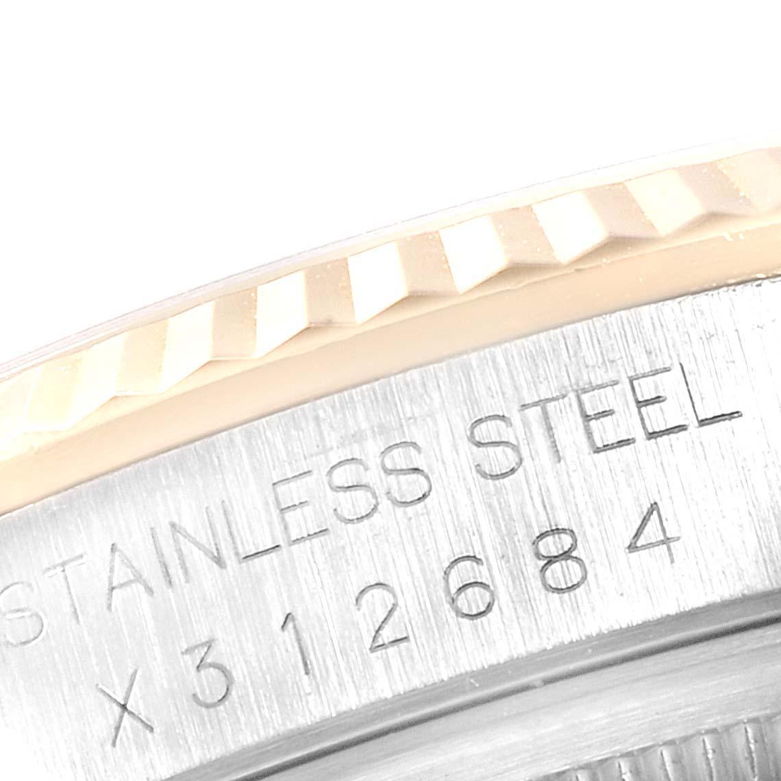Rolex Datejust Steel Yellow Gold Diamond Men’s Watch 16233 Box Papers 3