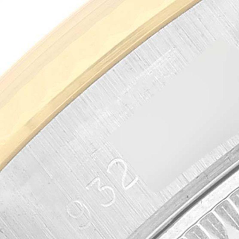 Rolex Datejust Steel Yellow Gold Fluted Bezel Ladies Watch 69173 For