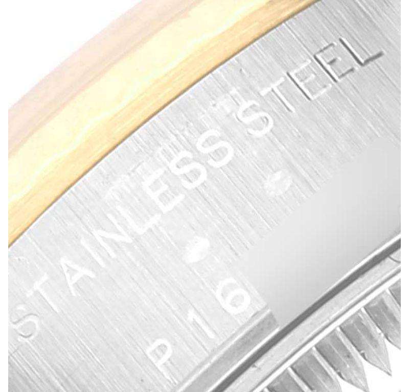Women's Rolex Datejust Steel Yellow Gold Ivory Anniversary Dial Ladies Watch 79173