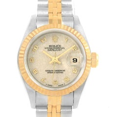 Rolex Datejust Steel Yellow Gold Ivory Jubilee Dial Ladies Watch 69173