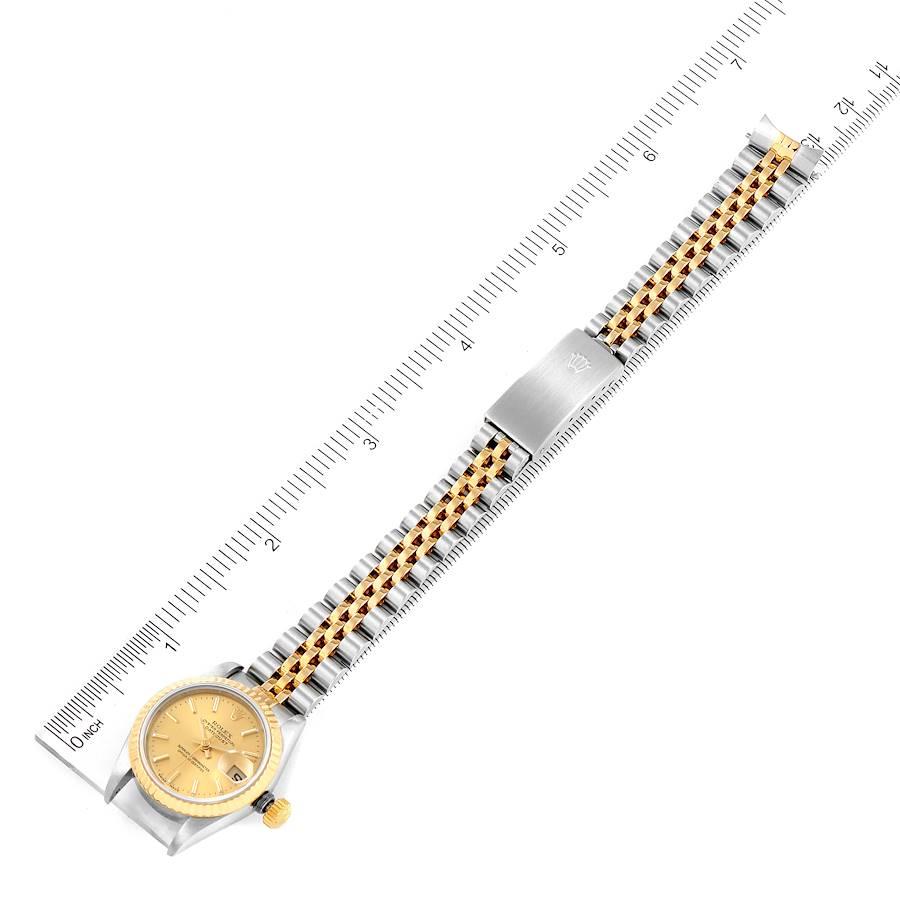 Rolex Datejust Steel Yellow Gold Jubilee Bracelet Ladies Watch 79173 6