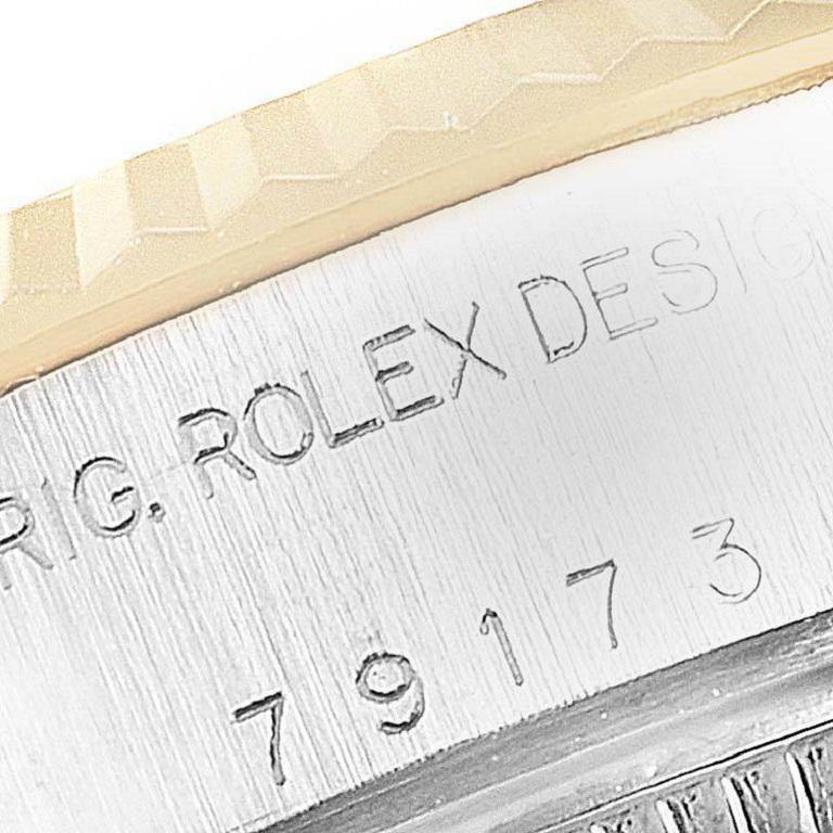 Rolex Datejust Steel Yellow Gold Jubilee Bracelet Ladies Watch 79173 3