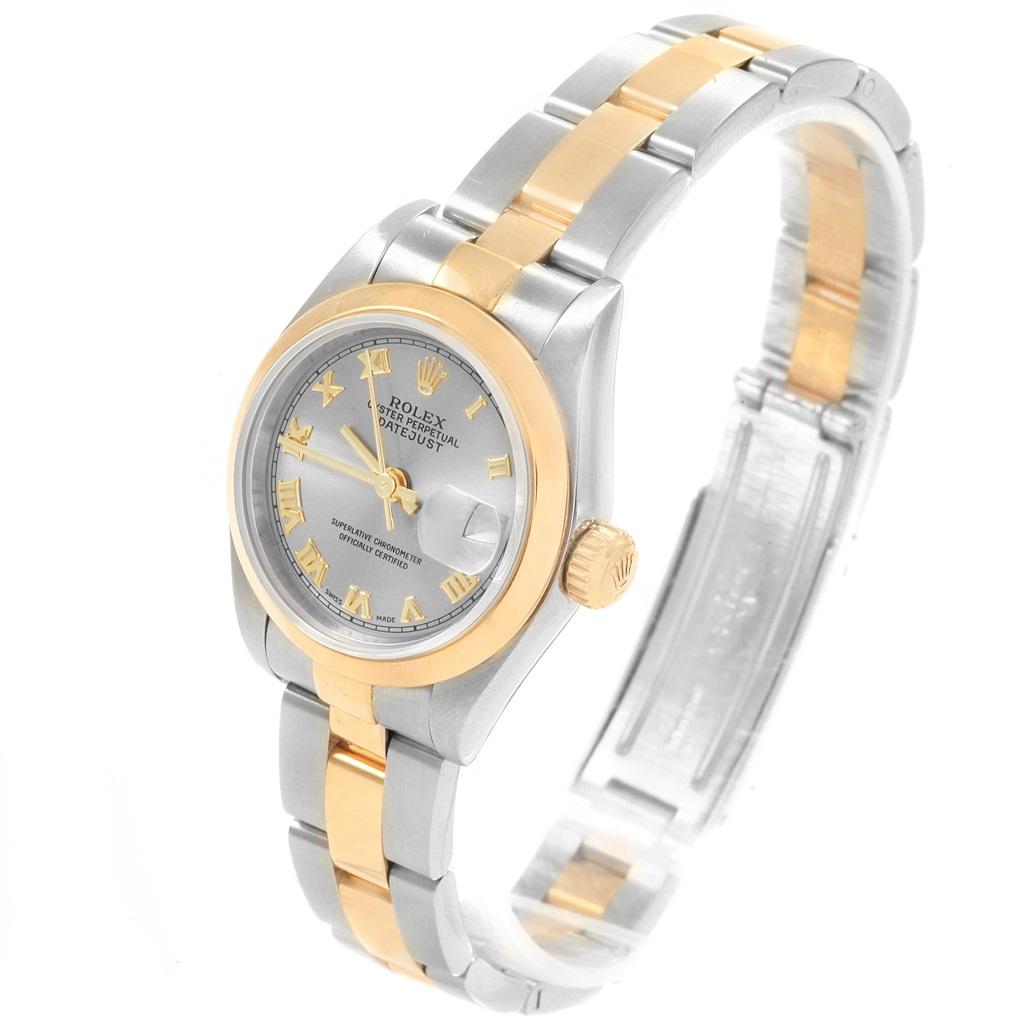 Rolex Datejust Steel Yellow Gold Ladies Watch 79163 Box Papers For Sale 1