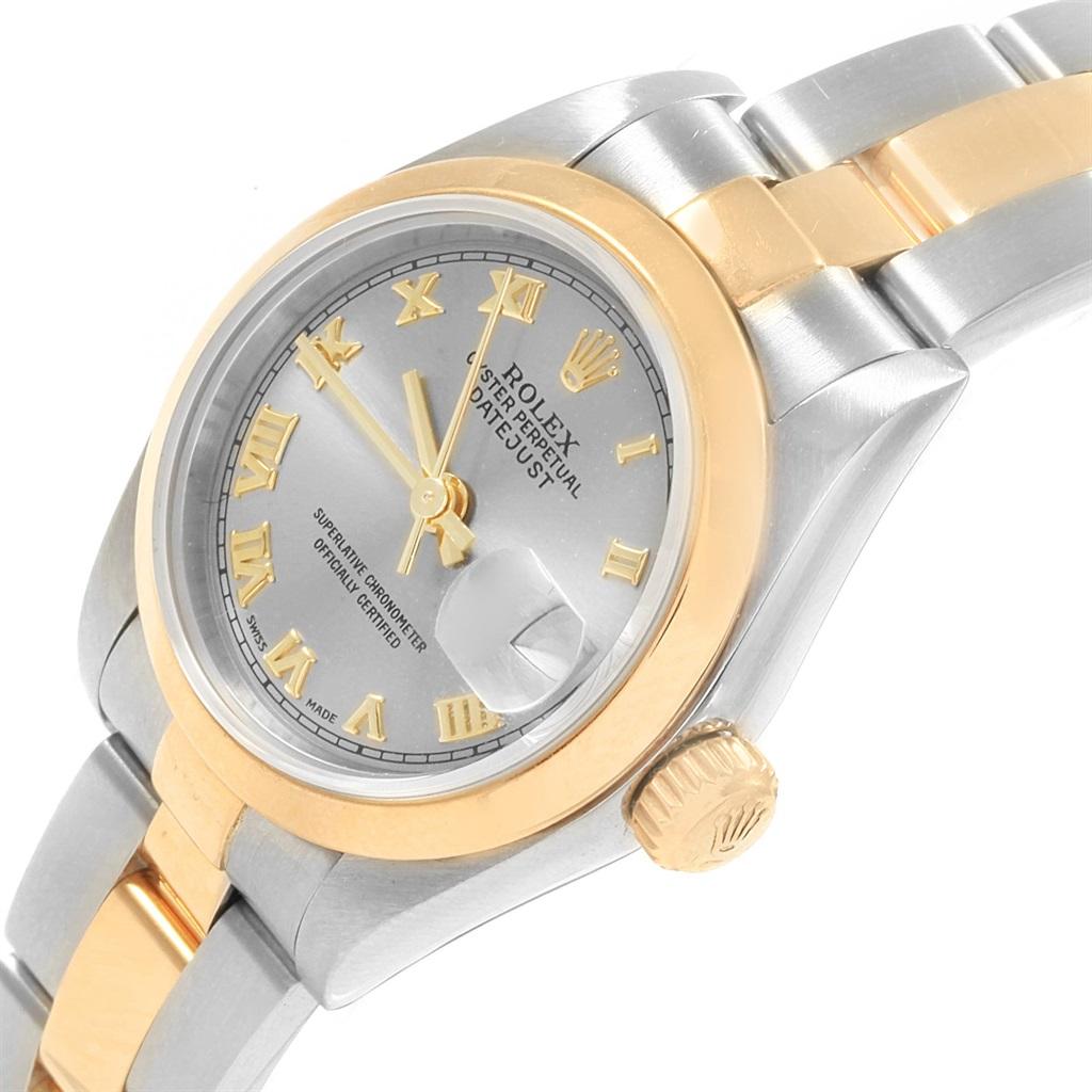 Rolex Datejust Steel Yellow Gold Ladies Watch 79163 Box Papers For Sale 2