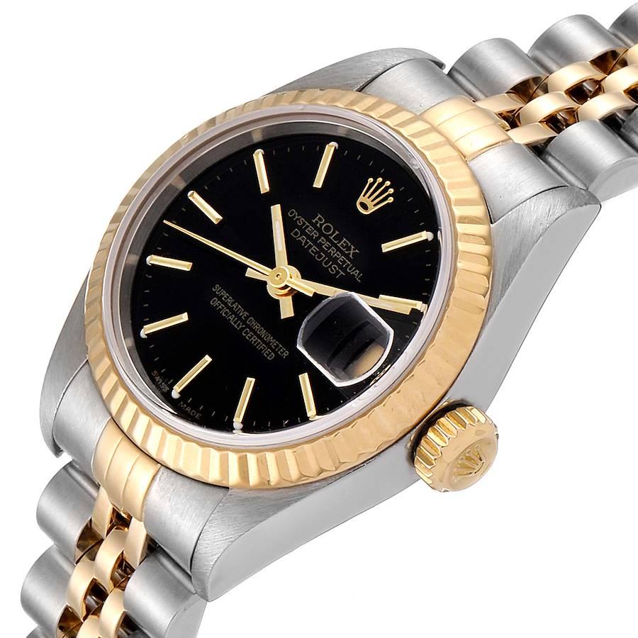 Rolex Datejust Steel Yellow Gold Ladies Watch 79173 Box Papers 1