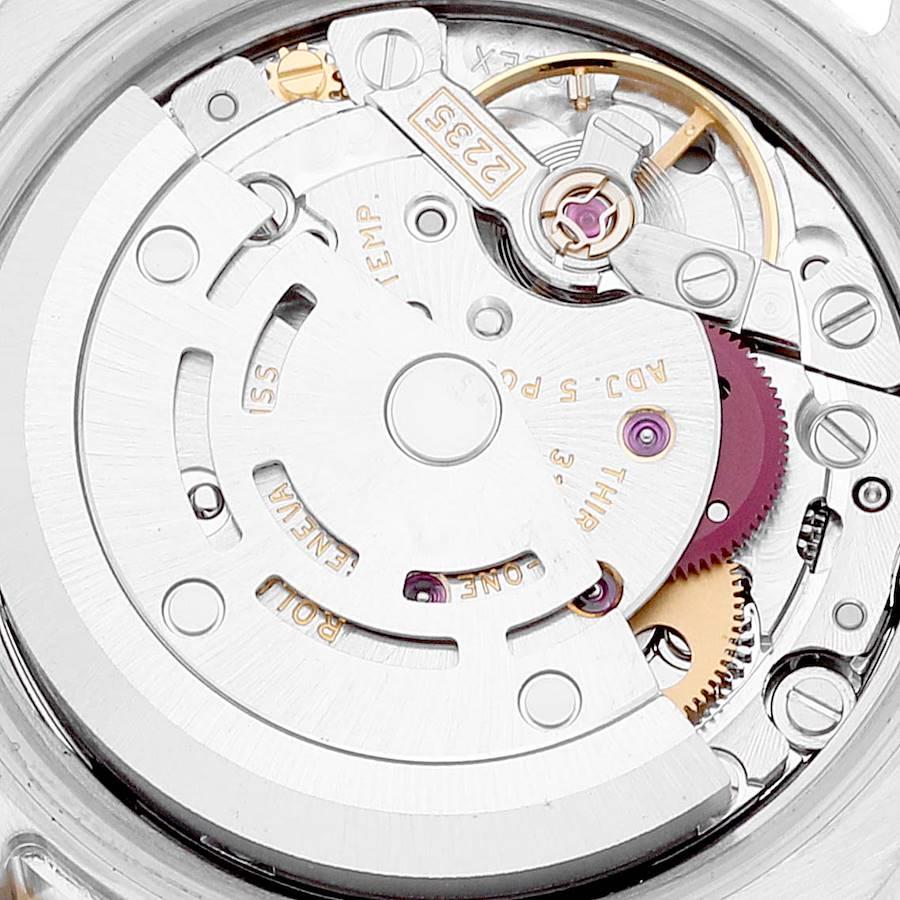 Rolex Datejust Edelstahl Gelbgold MOP Zifferblatt Diamant Damenuhr 179313 Box Card 5
