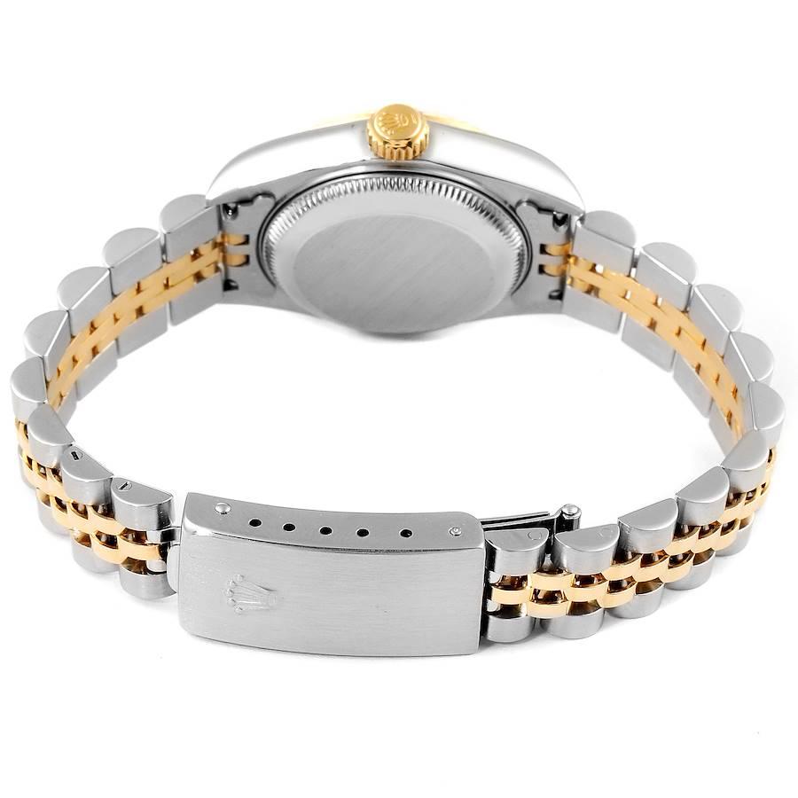 Rolex Datejust Steel Yellow Gold MOP Diamond Ladies Watch 79173 5