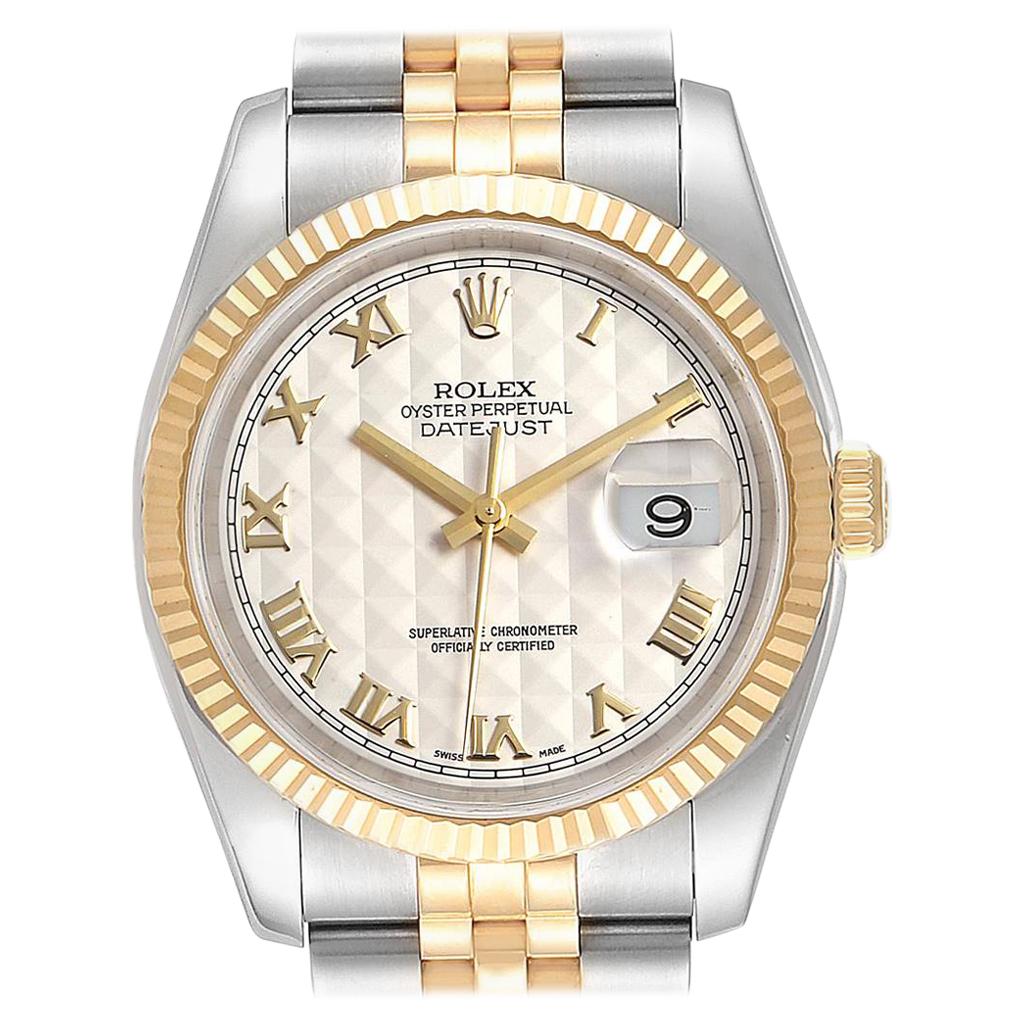 rolex datejust pyramid dial