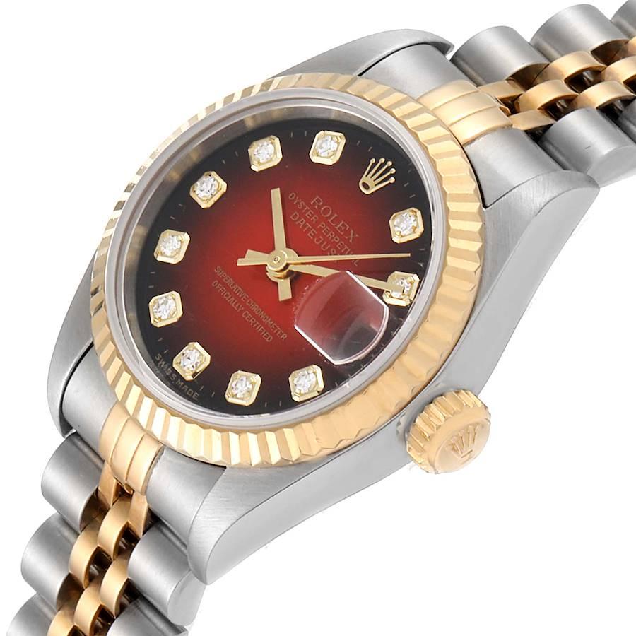 red dial rolex