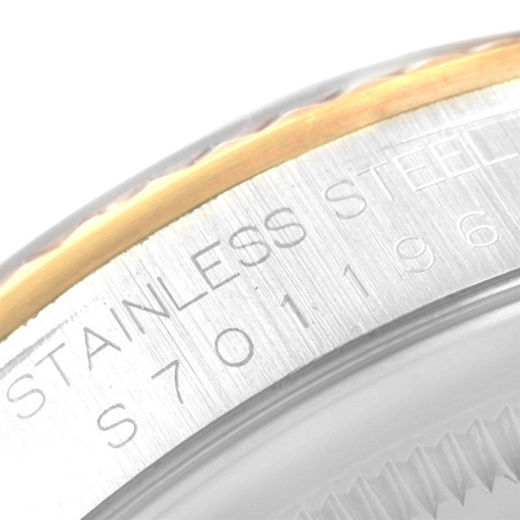 Rolex Datejust Steel Yellow Gold Roman Dial Men's Watch 16233 6