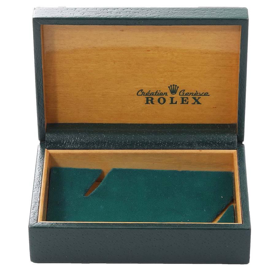 Rolex Datejust Stahl-Gelbgold-Silber-Zifferblatt Vintage-Herrenuhr 1601 8