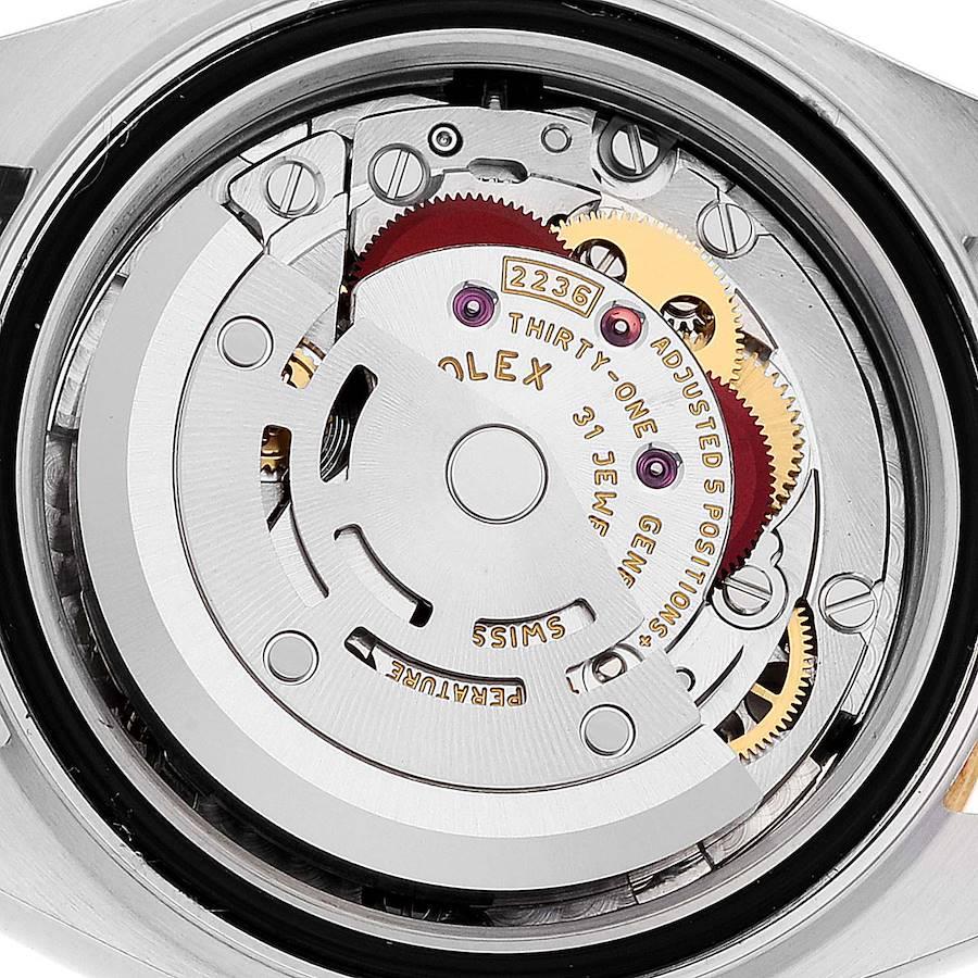 Rolex Datejust Steel Yellow Gold Silver Diamond Dial Ladies Watch 279163 1