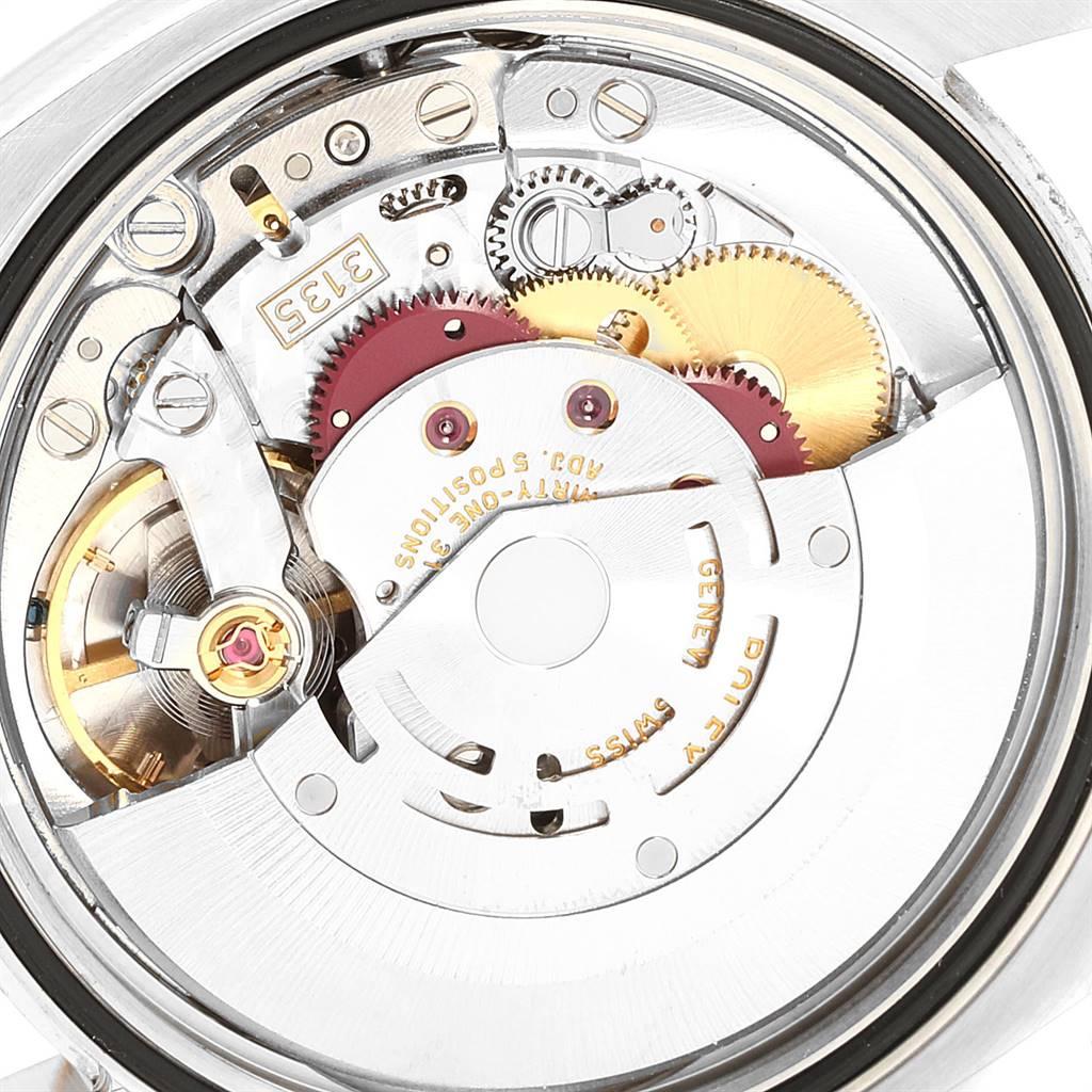 Rolex Datejust Steel Yellow Gold Silver Diamond Dial Men's Watch 116233 5