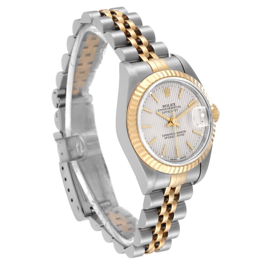 rolex gold and silver watch