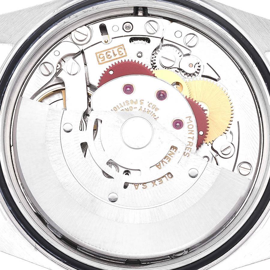 Rolex Datejust Stahl Gelbgold Schiefer römisches Zifferblatt Herrenuhr 16233 5