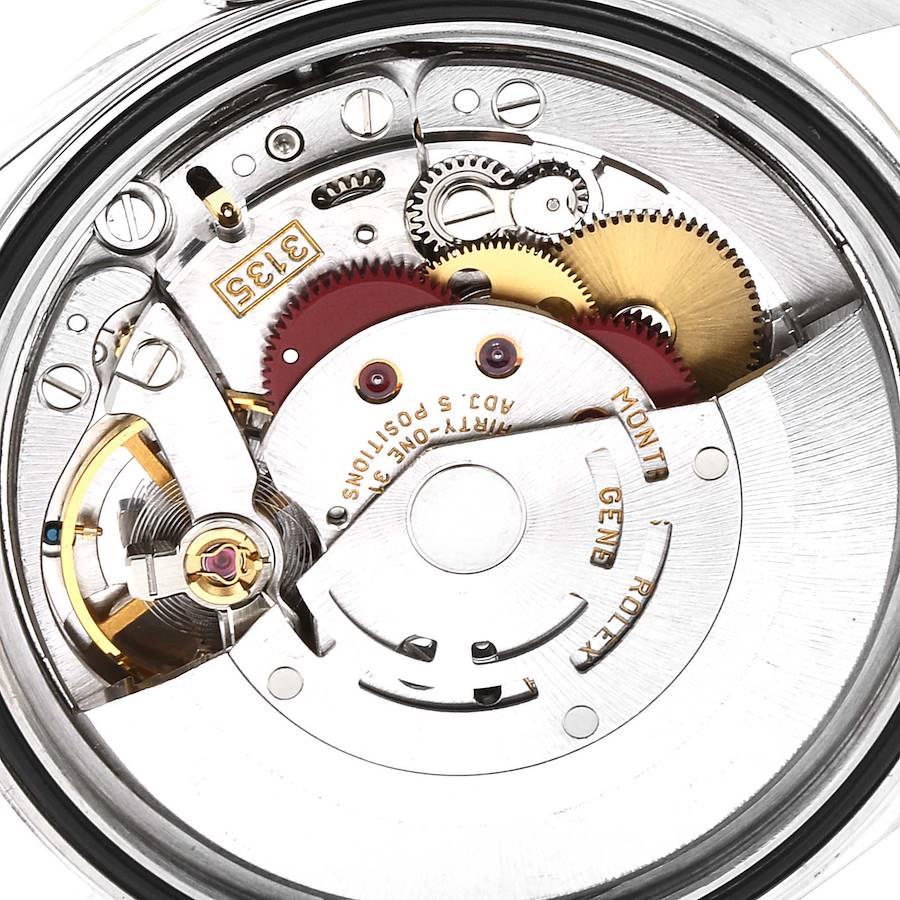 Rolex Datejust Steel Yellow Gold Vignette Diamond Dial Men's Watch 16233 For Sale 5