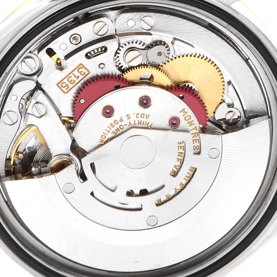 Rolex Datejust Steel Yellow Gold White Dial Men's Watch 16233 5