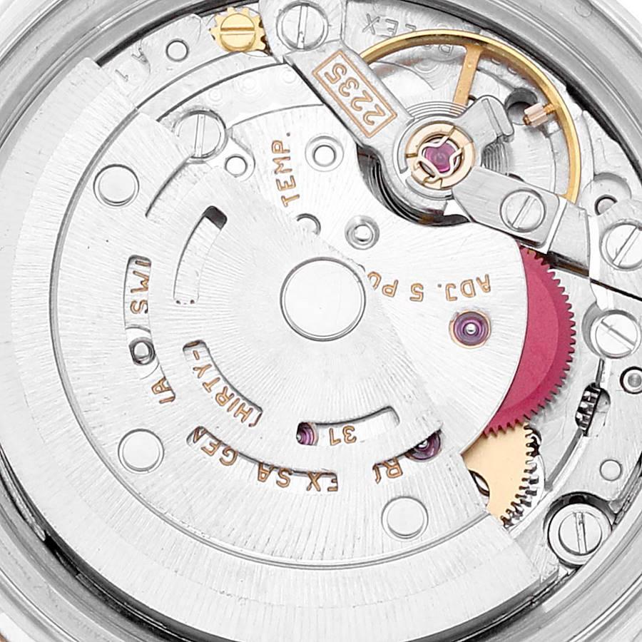 Rolex Datejust Damenuhr 79173, Stahl, Gelbgold, weißes Diamant-Zifferblatt 5