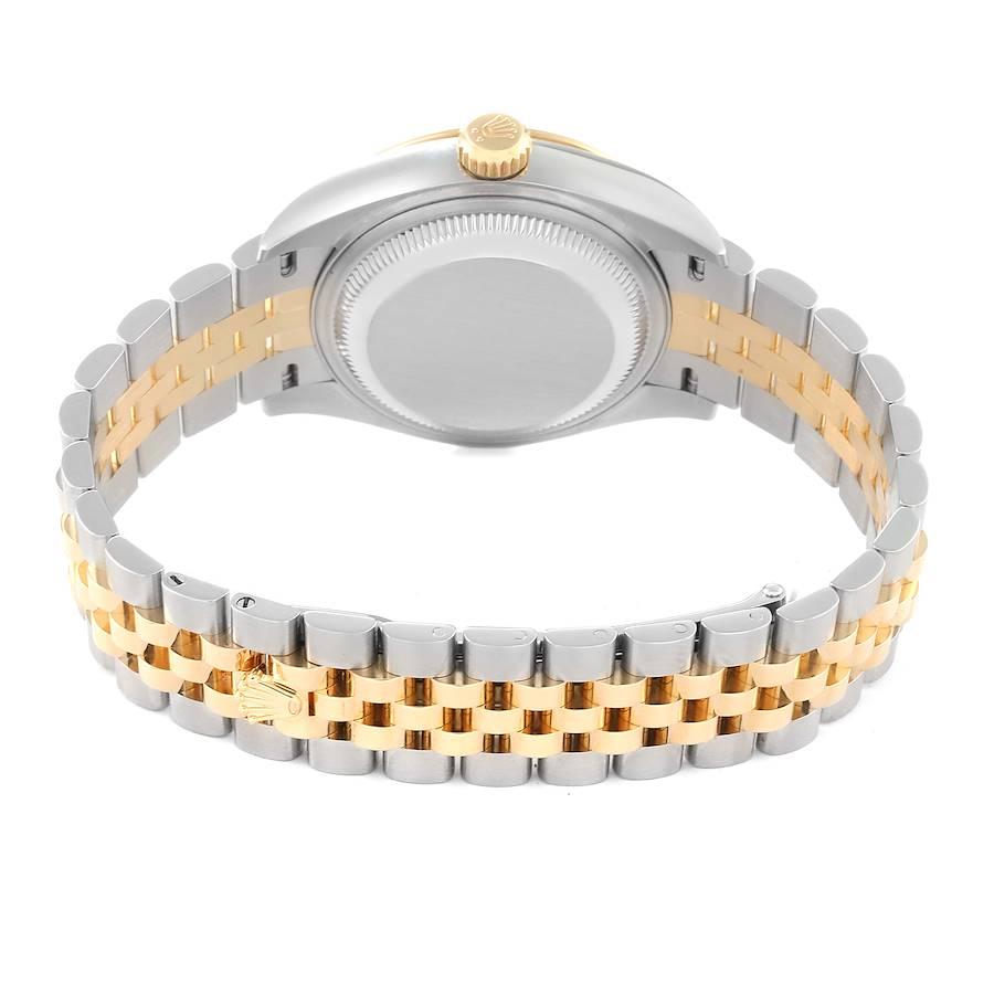Rolex Datejust Steel Yellow Gold White Roman Dial Ladies Watch 279163 5