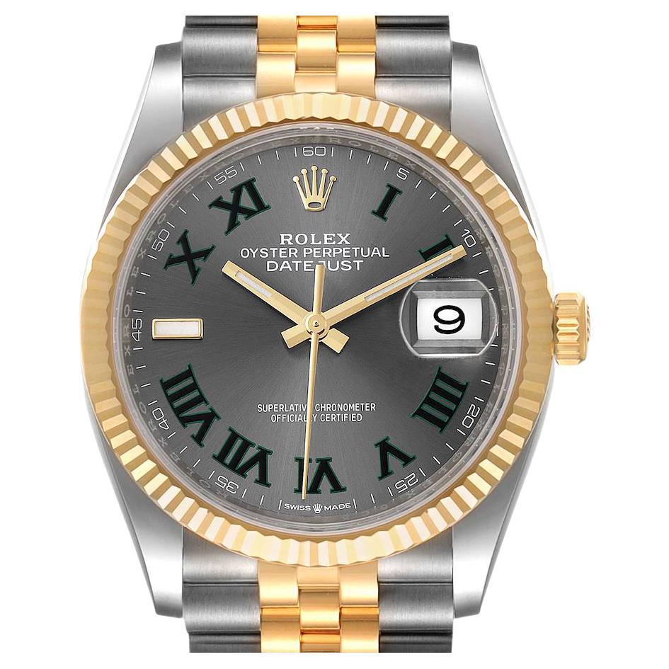 Rolex Datejust Steel Yellow Gold Jubilee Bracelet Men's Watch 126233 ...
