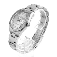Rolex Datejust Thunderbird 16264 Gray Rome Dial Oyster Bracelet U No. Used Men's