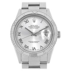Rolex Datejust Thunderbird 16264 Gray Rome Dial Oyster Bracelet U No. Used Men's