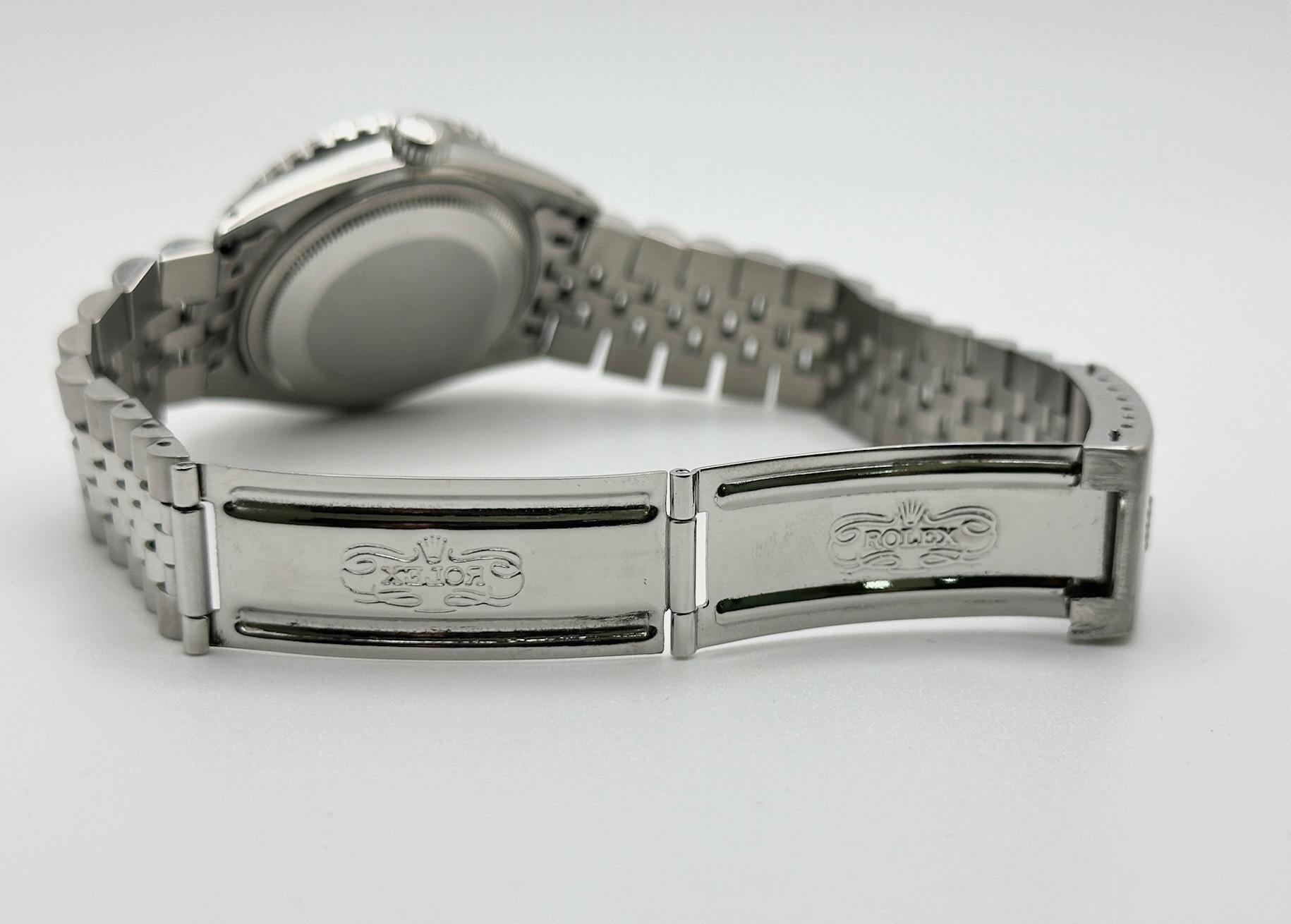 Rolex Datejust Thunderbird Turn-O-Graph 16250 36mm Black Dial Stainless Steel For Sale 1