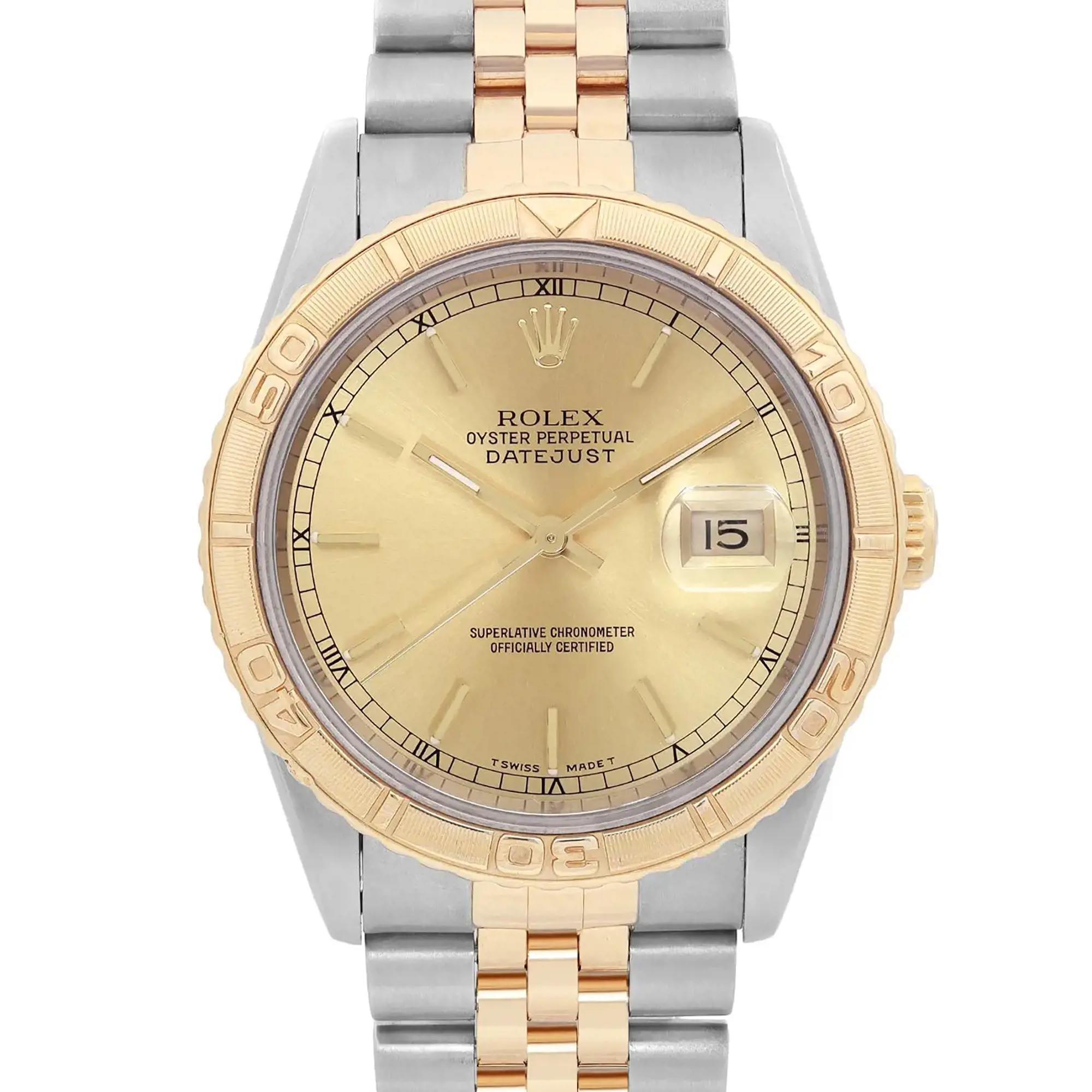 This timepiece was Produced in 1995. The bracelet shows moderate slack. No original box and papers.

Brand: Rolex  Type: Wristwatch  Department: Men  Model Number: 16263  Country/Region of Manufacture: Switzerland  Style: Luxury  Model: Rolex