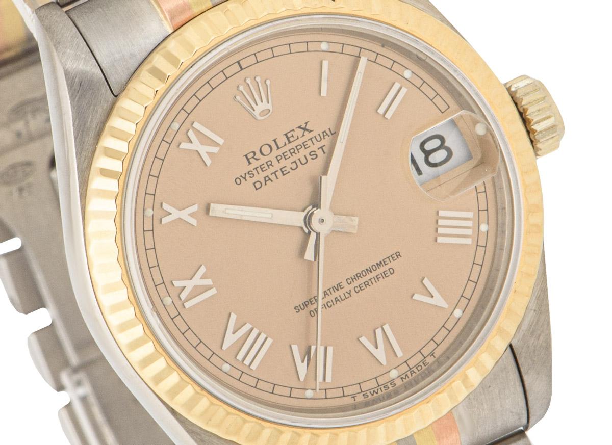 Rolex Datejust Tridor 68279B In Excellent Condition For Sale In London, GB