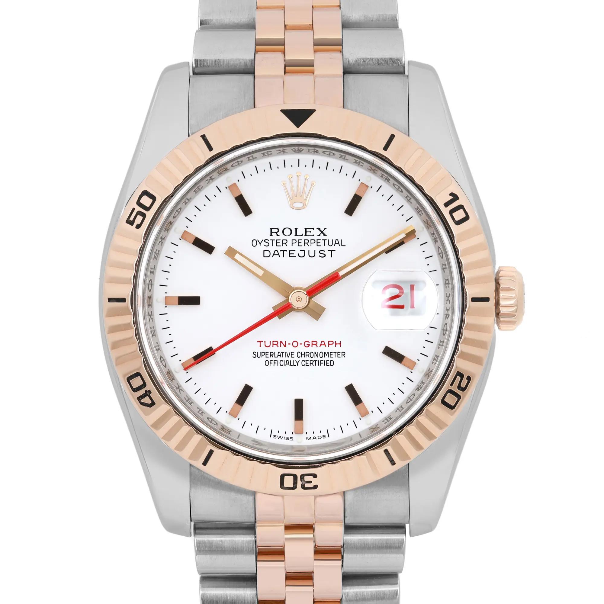 Pre-owned in good condition. The watch shows light signs of wear. Recently serviced. The movement is calibrated and keeps time well.