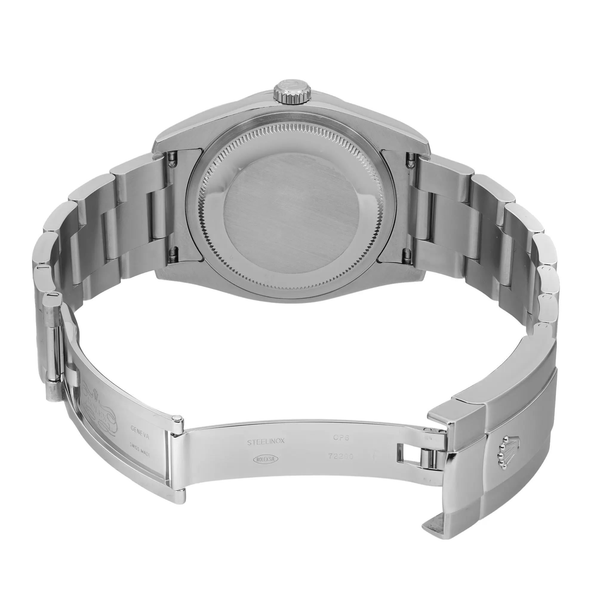 Rolex Datejust Turn-O-Graph Steel Black Dial Automatic Men Watch 116264 In Good Condition For Sale In New York, NY