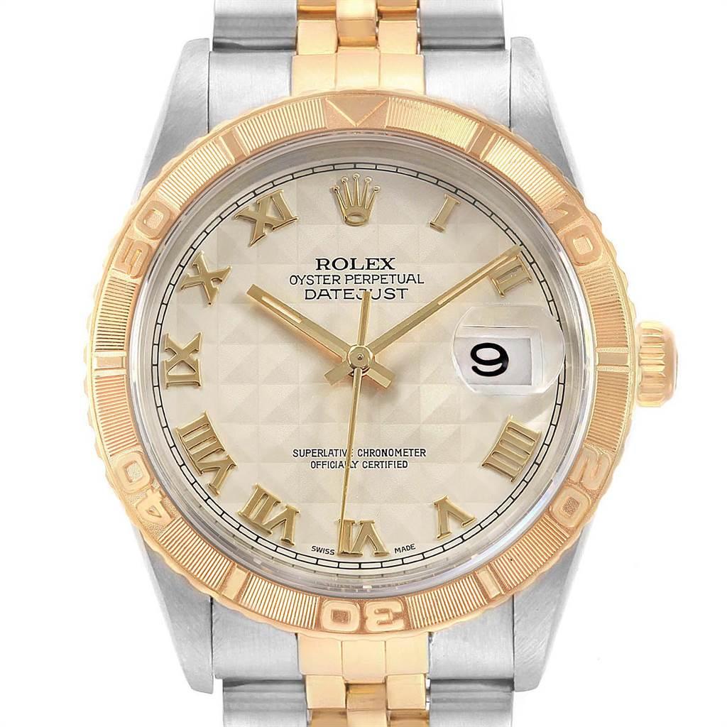 rolex datejust pyramid dial