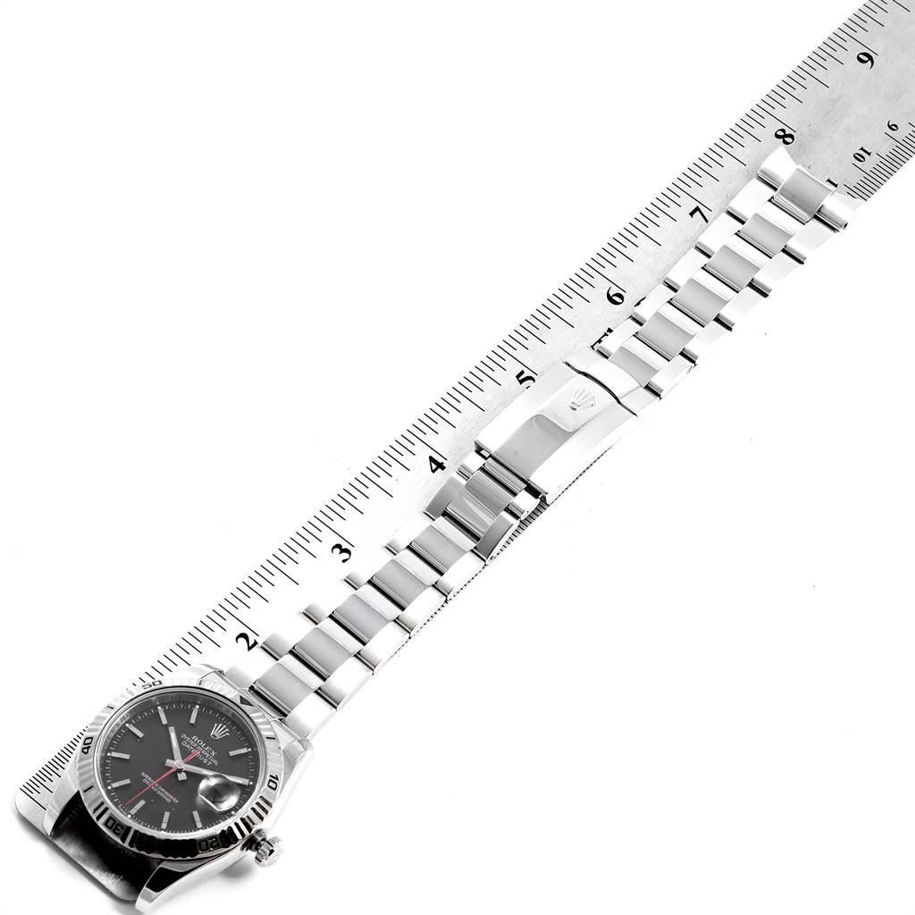 Rolex Datejust Turnograph Red Hand Steel Men’s Watch 116264 6
