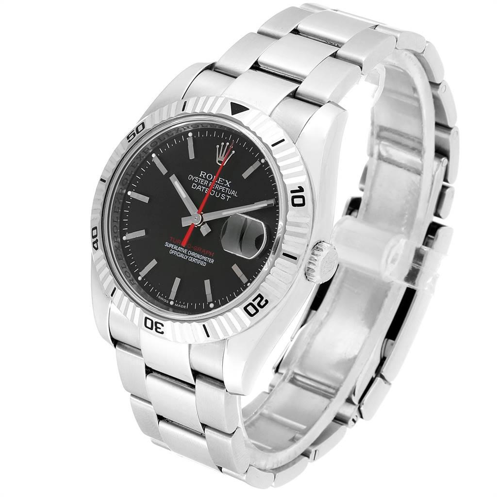 Men's Rolex Datejust Turnograph Red Hand Steel Men’s Watch 116264