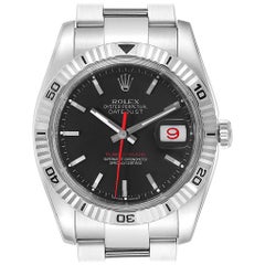 Rolex Datejust Turnograph Red Hand Steel Men’s Watch 116264