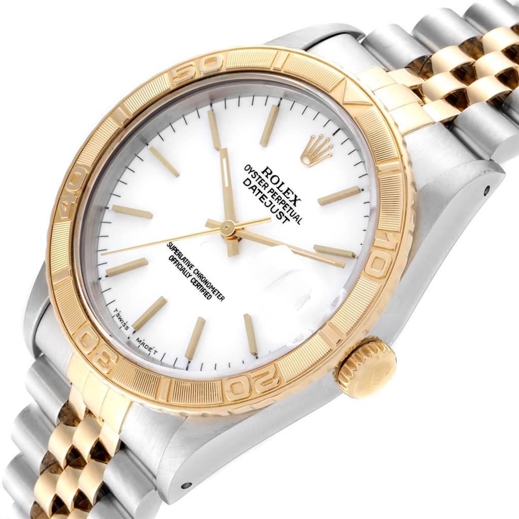 Rolex Datejust Turnograph Steel Yellow Gold Men's Watch 16263 2
