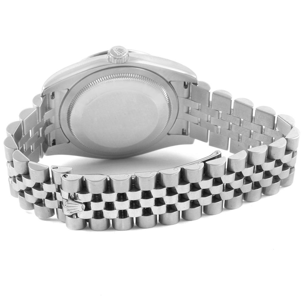 Rolex Datejust Turnograph Blue Dial Jubilee Bracelet Men's Watch 116264 4
