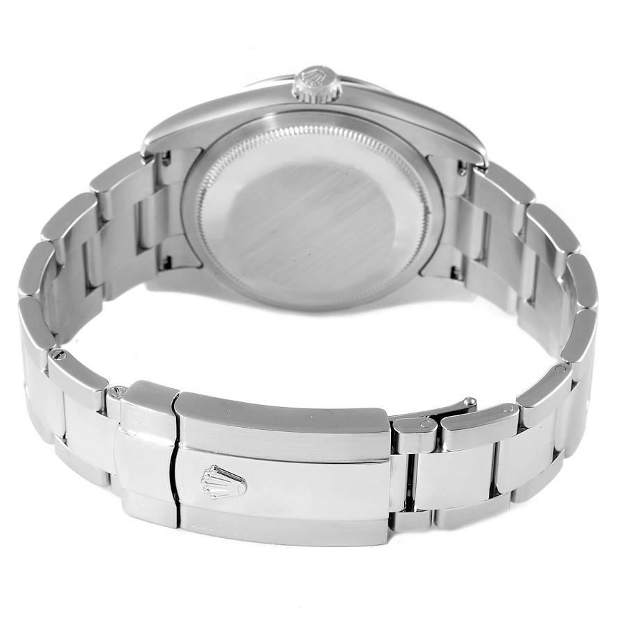 Rolex Datejust Turnograph Blue Dial Oyster Bracelet Steel Mens Watch 116264 For Sale 5