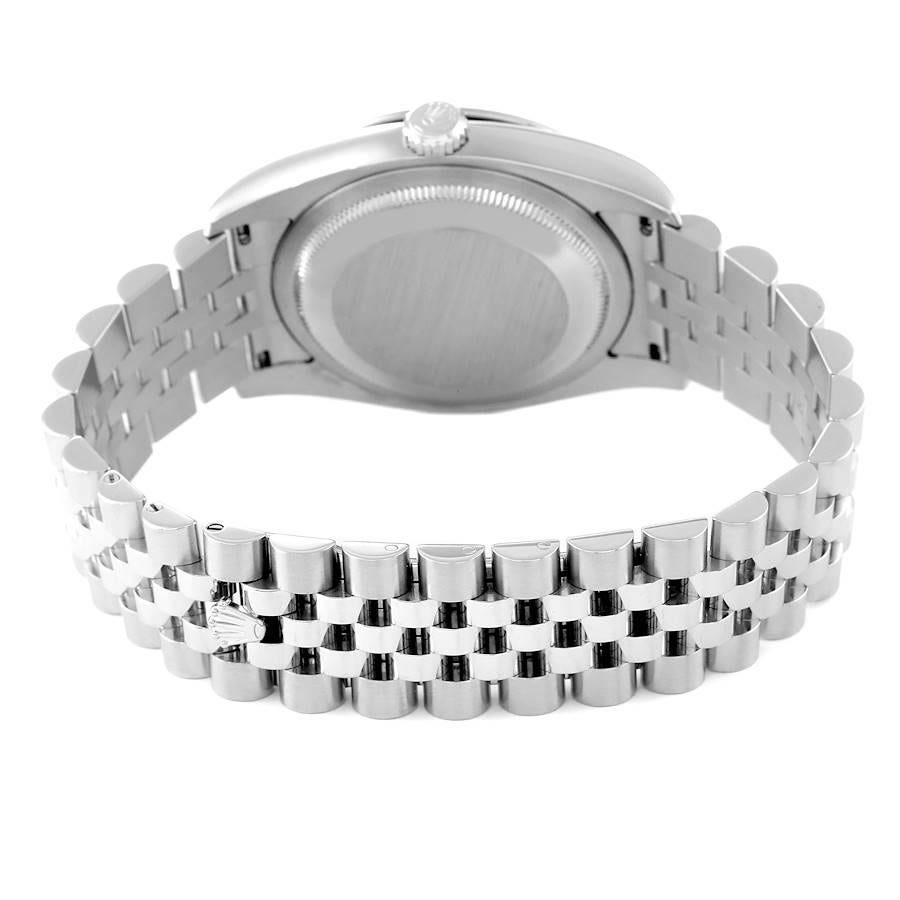 Rolex Datejust Turnograph Blue Dial Steel Mens Watch 116264 4