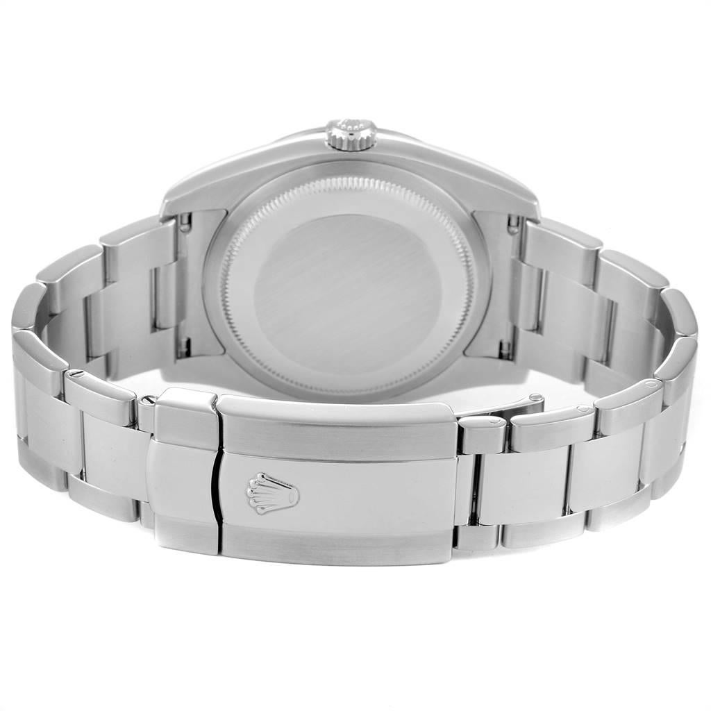 Rolex Datejust Turnograph Steel White Gold Oyster Bracelet Watch 116264 5