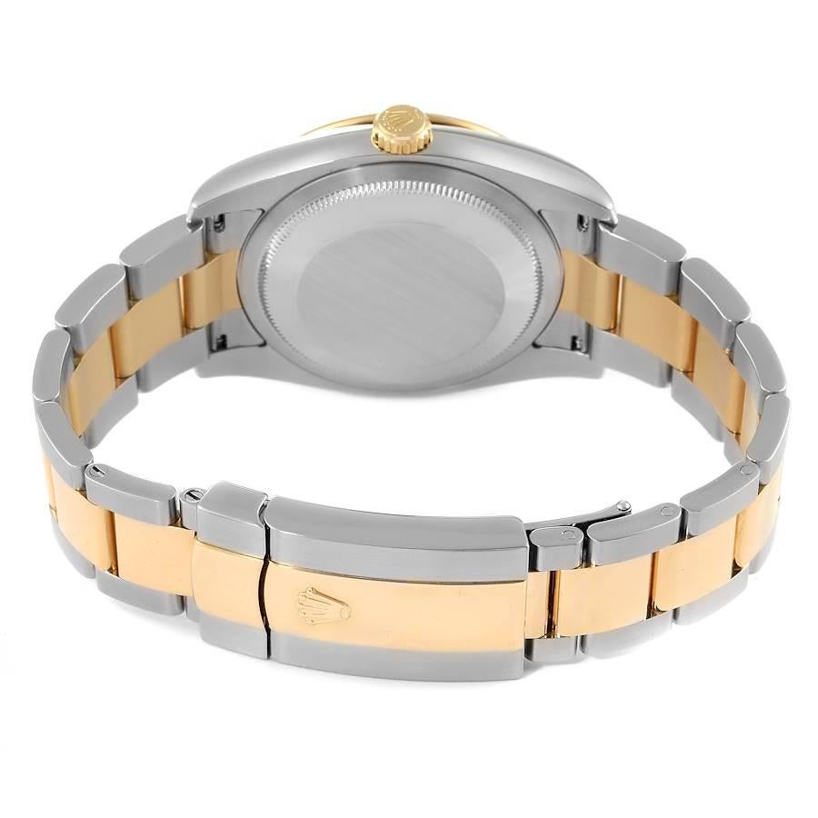 Rolex Datejust Turnograph Steel Yellow Gold Mens Watch 116263 Box Card For Sale 5