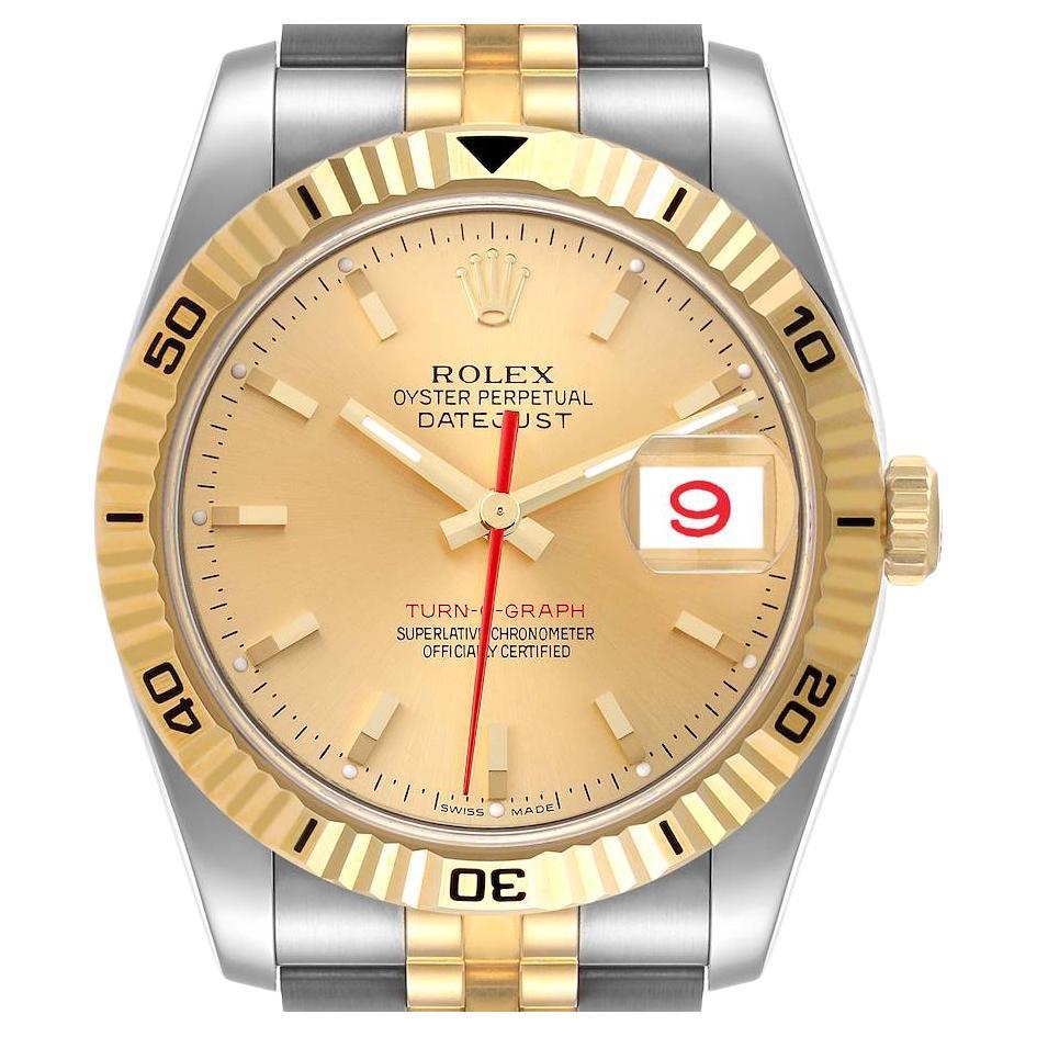 Rolex Datejust TurnoGraph Gents 116263 Watch