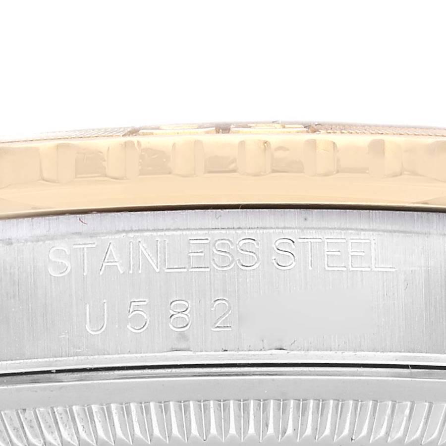 Rolex Datejust Turnograph Steel Yellow Gold Mens Watch 16263 3
