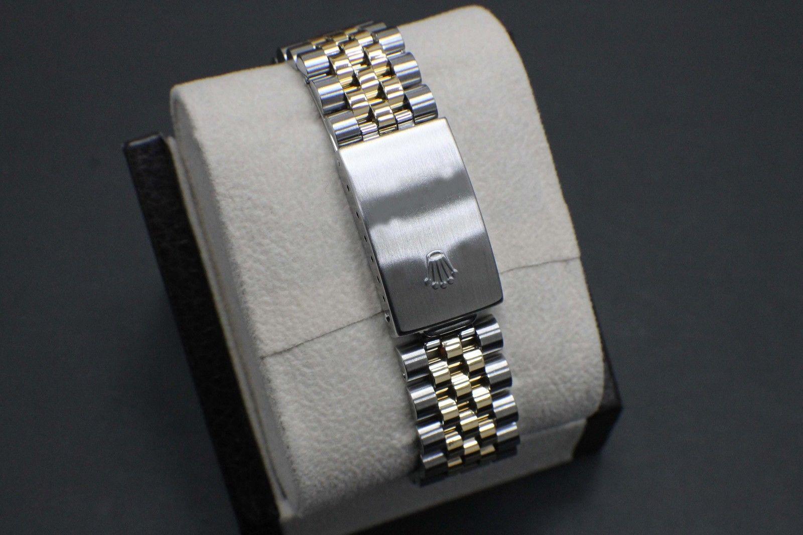 Rolex DateJust Turnograph Thunderbird 16263 18K Yellow Gold & Stainless Steel In Excellent Condition In San Diego, CA