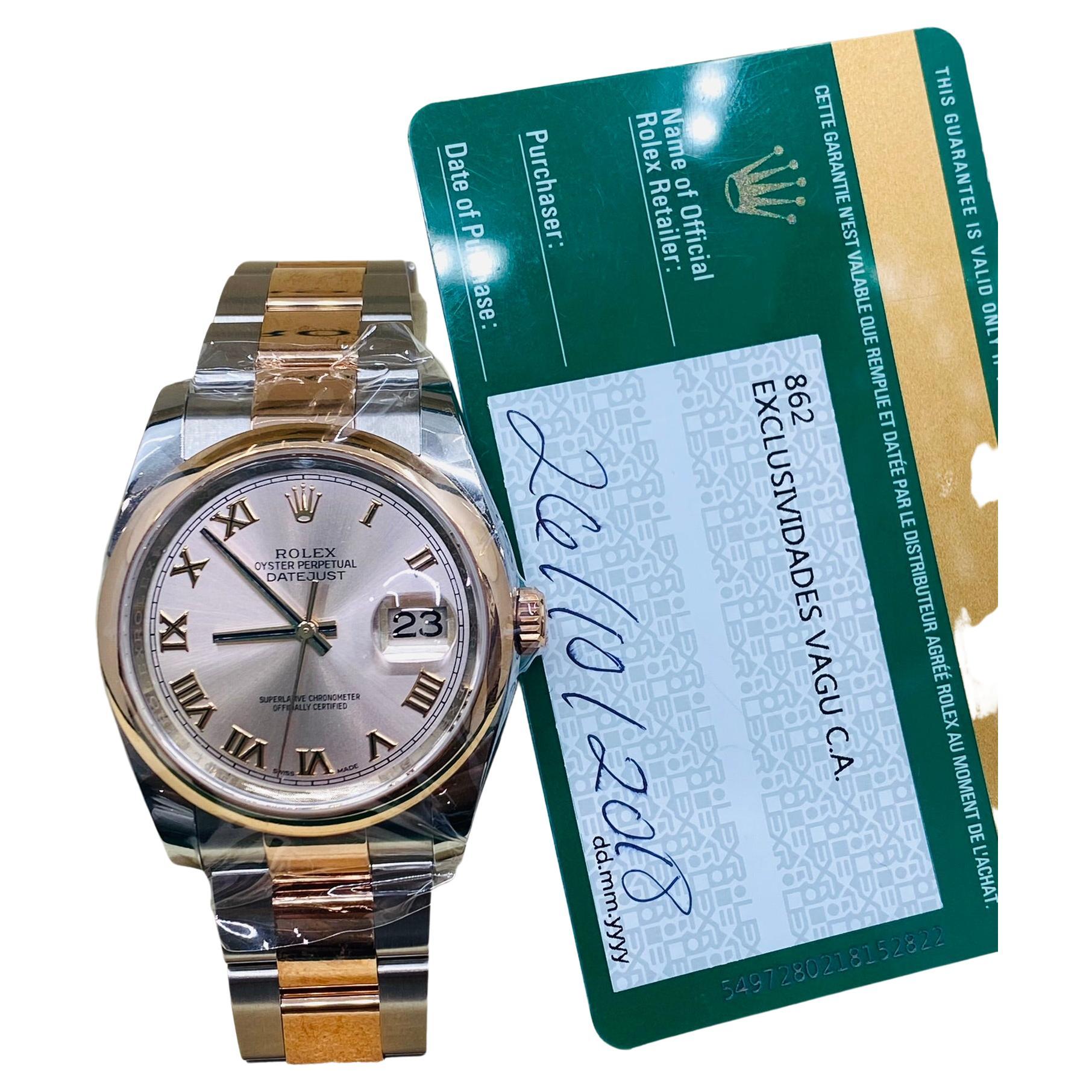 Rolex Datejust 179173 Lady MOP Factory Dial 18 Karat TwoTone Box and