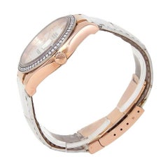 Rolex Datejust 'V Serial' 18 Karat Rose Gold Automatic Ladies Watch 116185